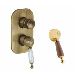 Встраиваемый смеситель для душа Bugnatese Oxford на 3 потребителя